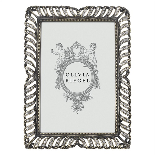 Olivia Riegel 4×6 Bronze Palmer Frame – Modern Art Design