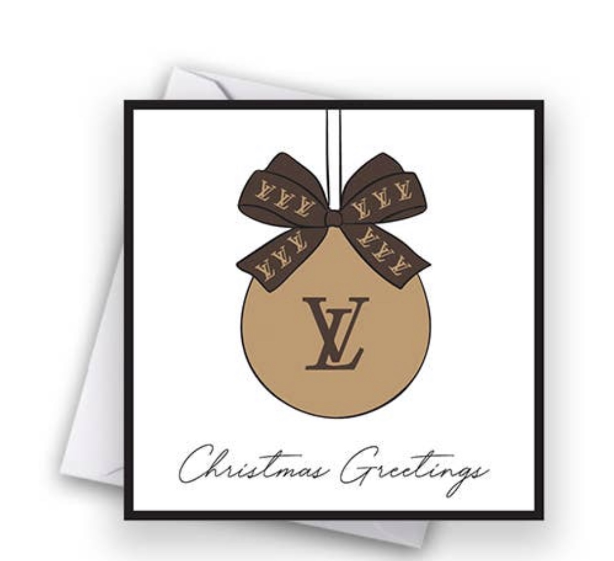 Louis Vuitton Christmas Greeting Cards & Invitations