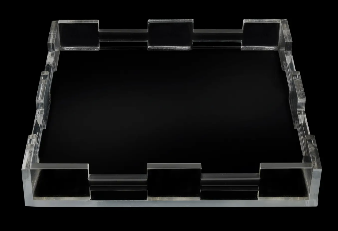 Inspired Generations Coco Clear Acrylic Tray - Image 2