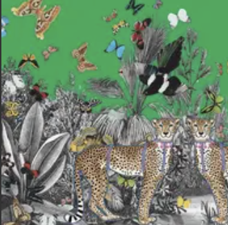 Maven Home Emerald Cheetah Vanity Tray - Image 2