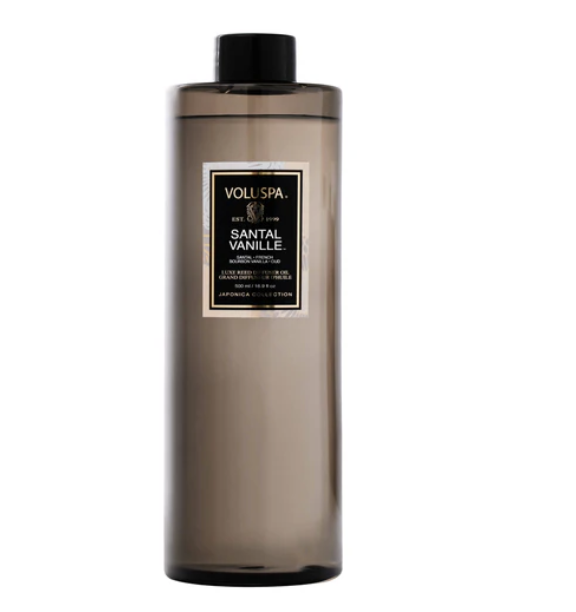 Voluspa 500ml Reed Diffuser Refill Santal Vanille