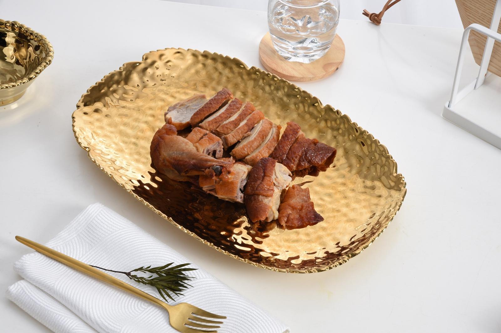 Pampa Bay Golden Millennium Medium Serving Platter