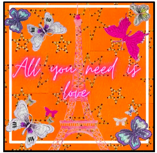 Maven Home Acrylic Coasters - All You Need Is Love- Set of 4