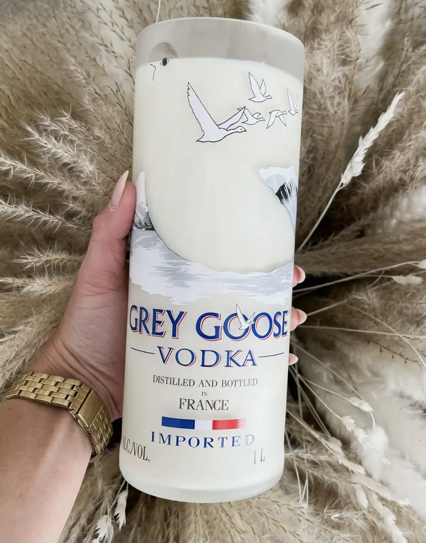 Scottsdale Candle Recycled Grey Goose Candle