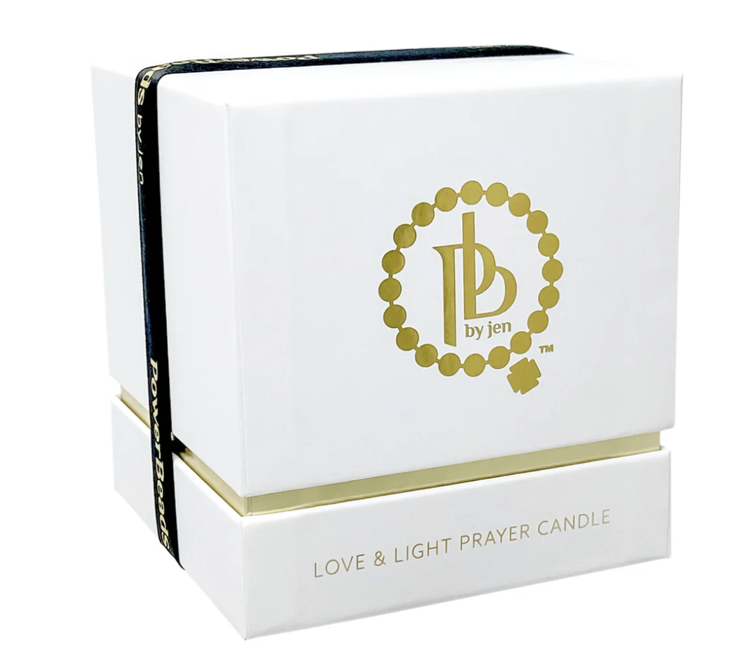 PowerBeads By Jen Love and Light Prayer Candle- St. Jude - Image 3