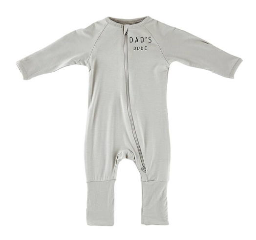 Stephan Baby Dad's Dude Romper 0-6 Months