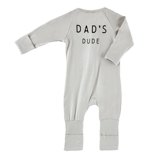Stephan Baby Dad's Dude Romper 0-6 Months - Image 2