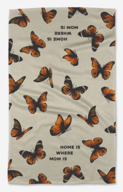 Geometry Tea Towel Love You Mom