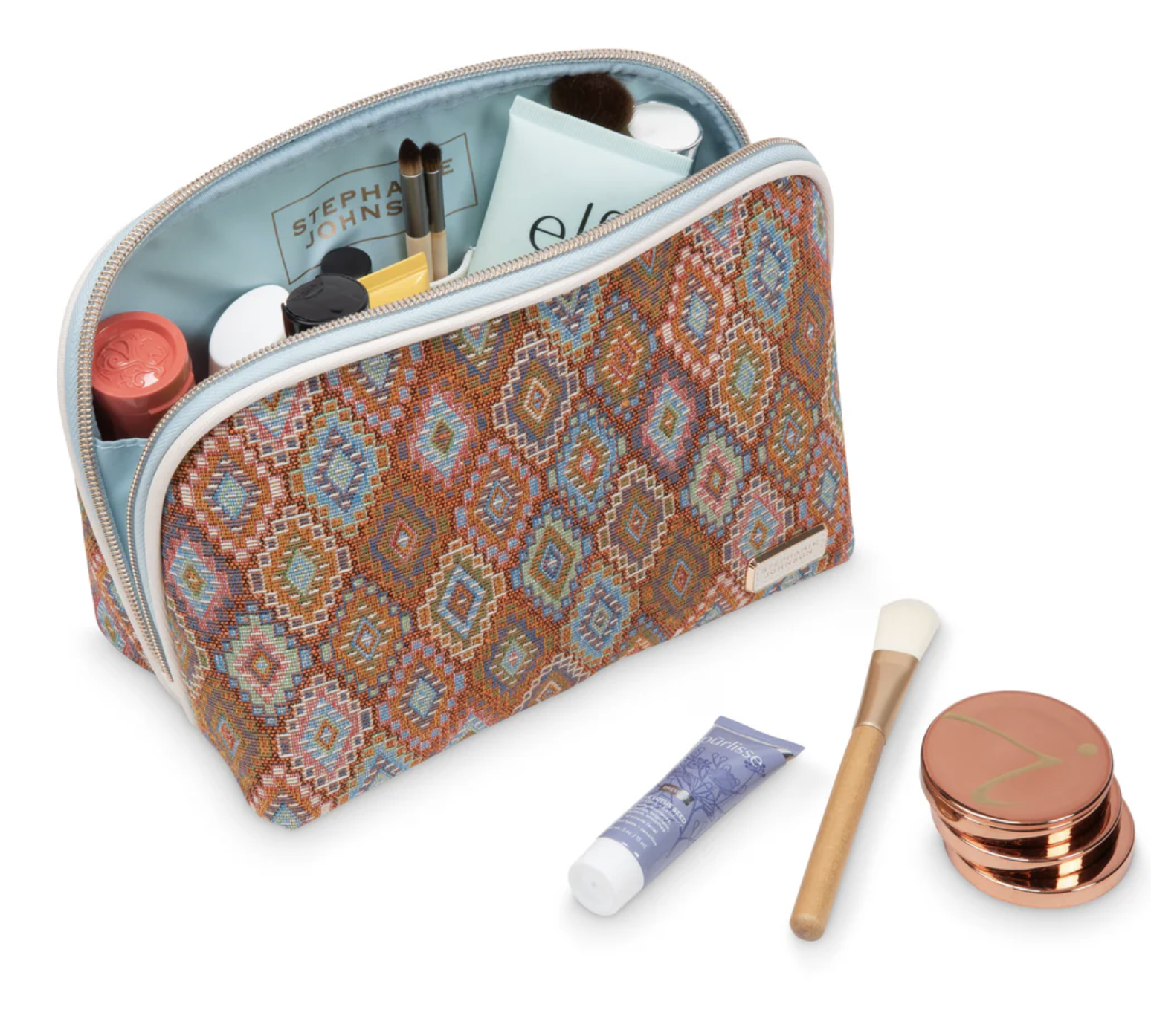Stephanie Johnson Bodrum Kilim Lola Makeup Bag - Image 2