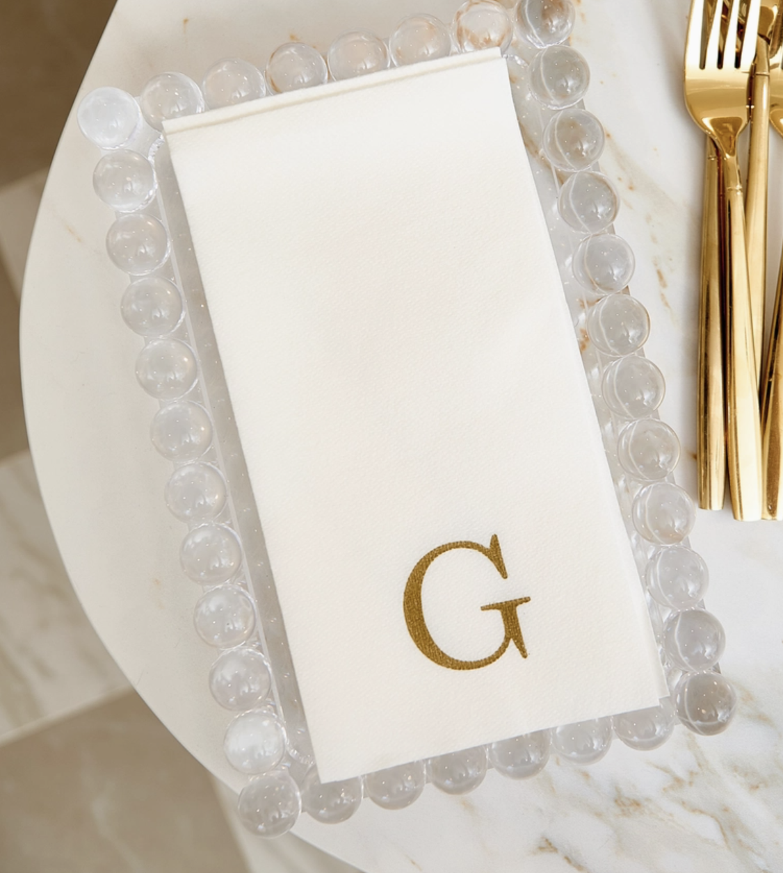 Tart By Taylor Medium Bubble Lucite Tray