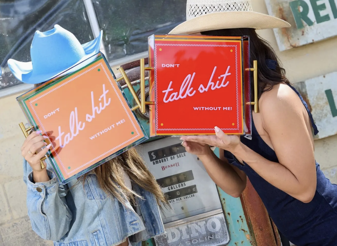 Tart By Taylor Snarky Talk Shit Tray