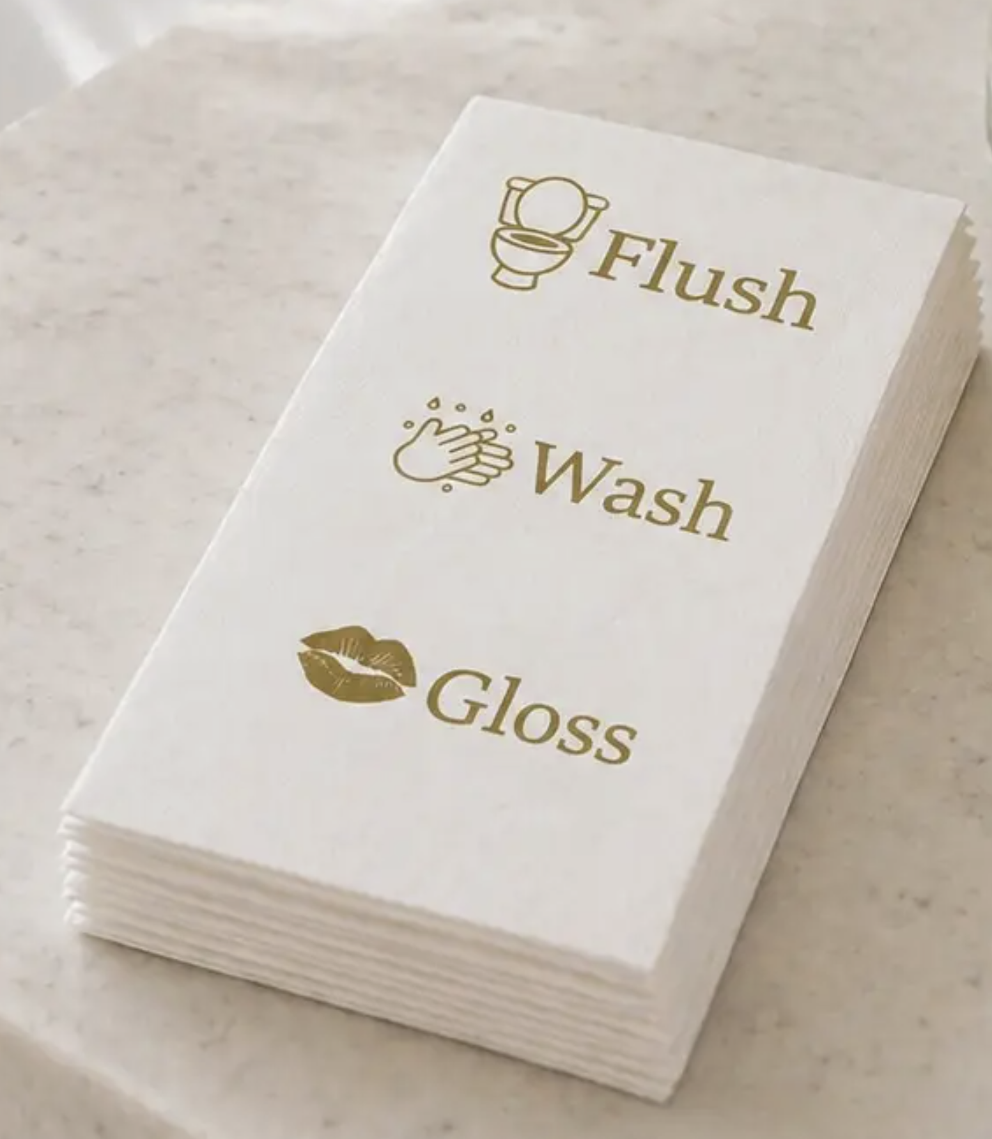 Maven Home Guest Towel Napkins, Wash and Gloss