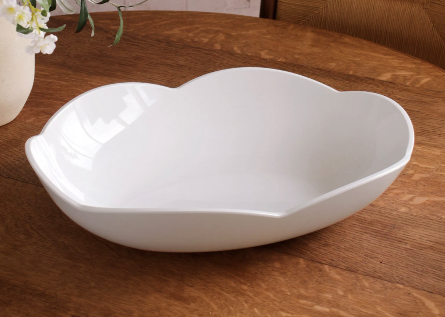 Beatriz Ball Vida Amelia Extra Large Oval Bowl White