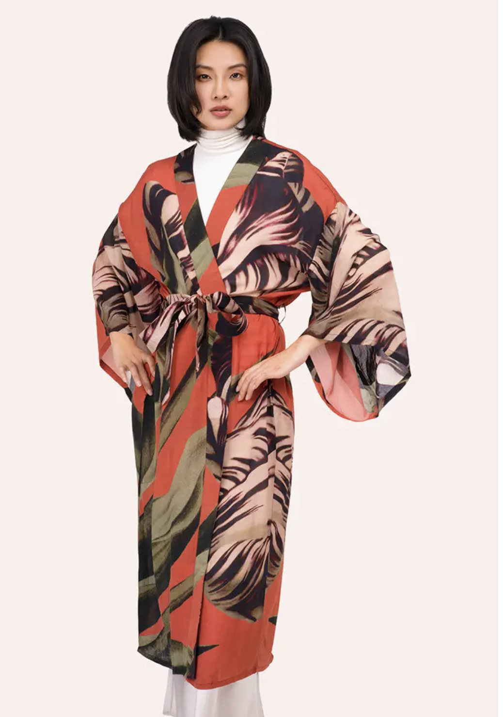 Powder Designs Tulip Long Kimono Gown